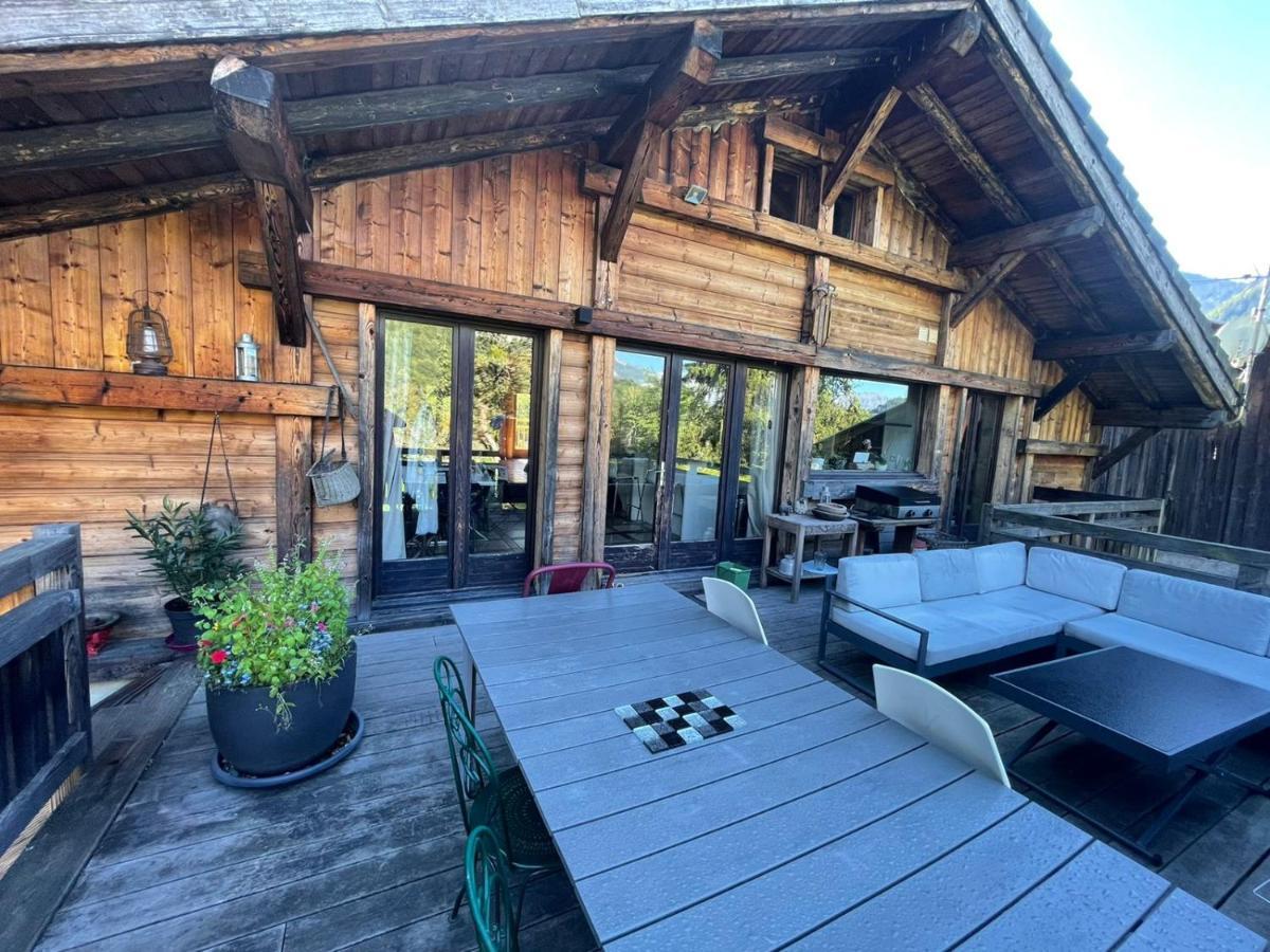 Magnifique Chalet Dans La Vallee De Chamonix Servoz Eksteriør bilde