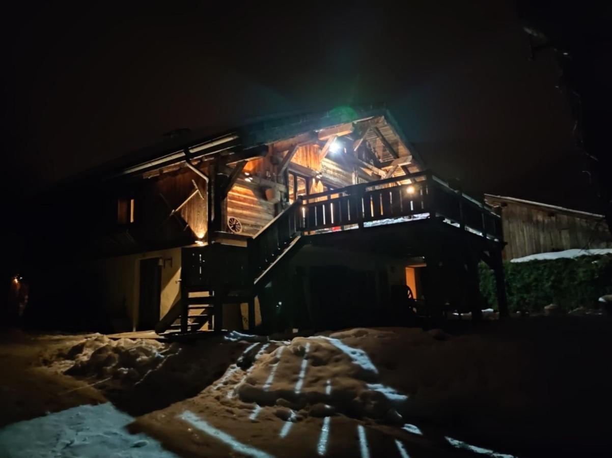 Magnifique Chalet Dans La Vallee De Chamonix Servoz Eksteriør bilde